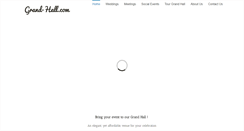 Desktop Screenshot of grand-hall.com